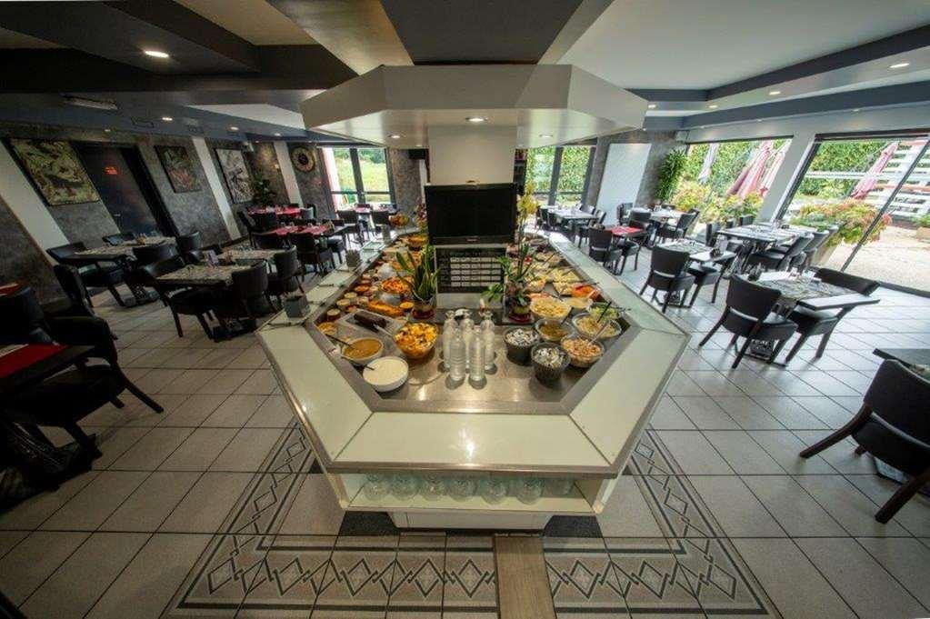 Brit Hotel La Bonne Etape Evreux Restoran foto